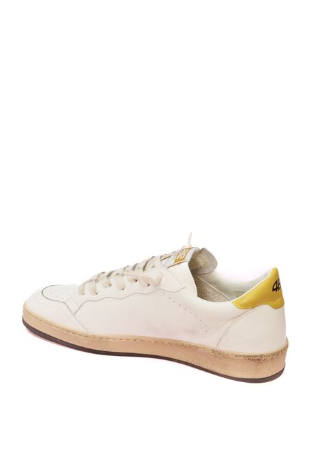 White/yellow play sneaker 4B12 | PLAYNEW UU101-BIA/GIALLO